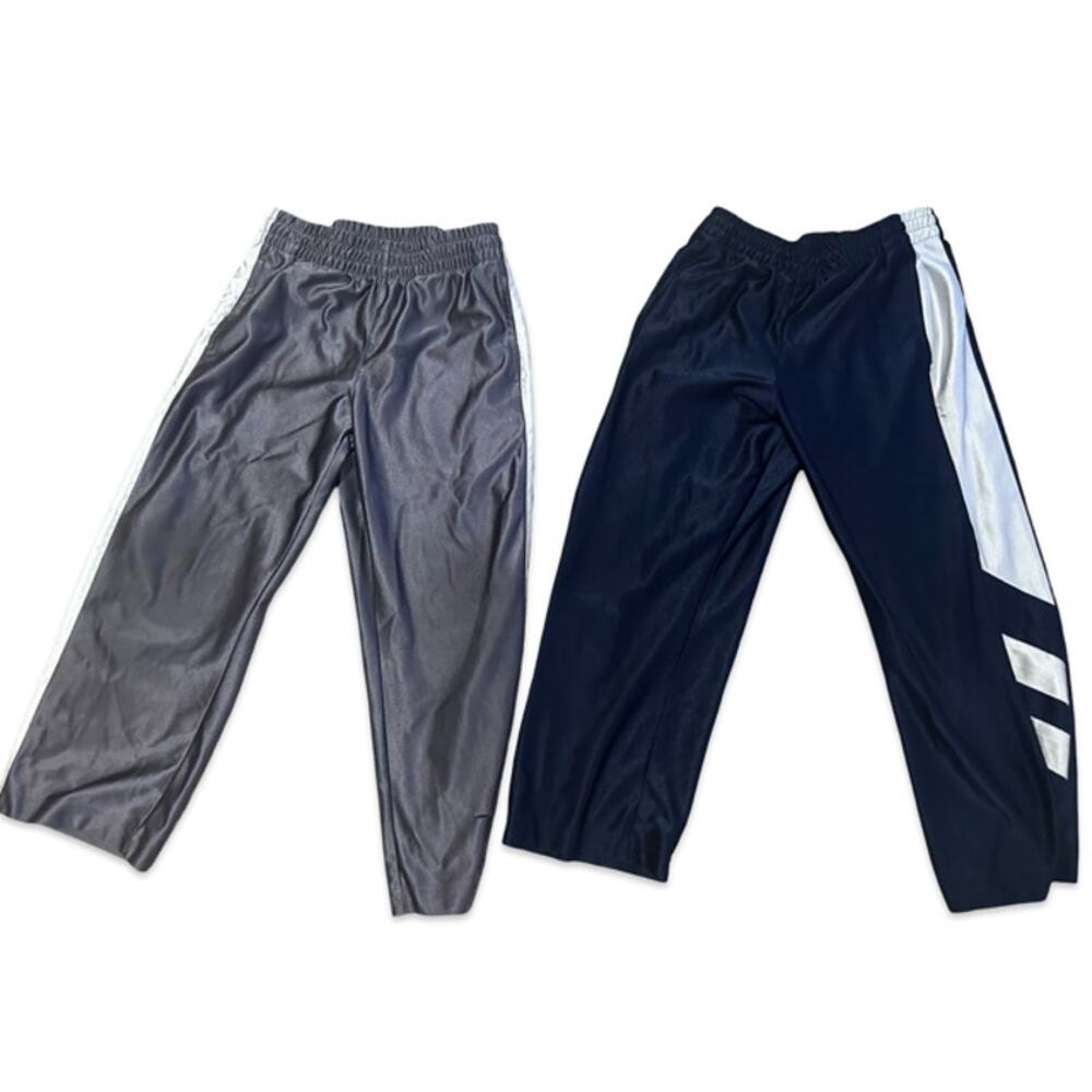 Lot of 2 ProSpirit Athletic Pants Size 6/7 Blue Gray Track Sweatpants